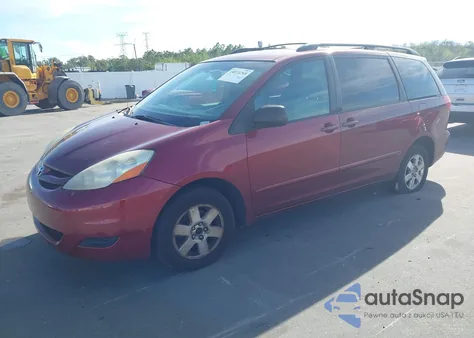 2006 Toyota Sienna Le z USA, uszkodzony, nr VIN 5TDZA23CX6S541102